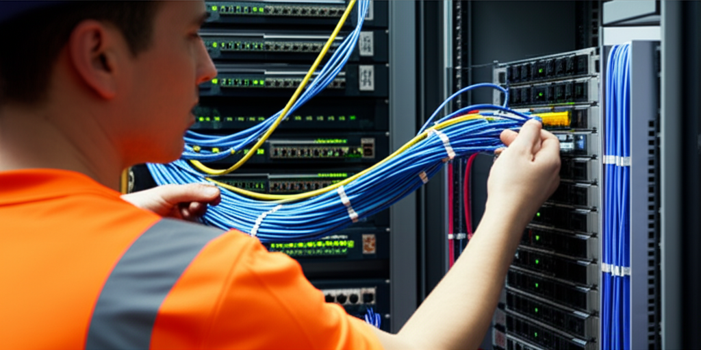 Conectividad de Red y Fibra Óptica